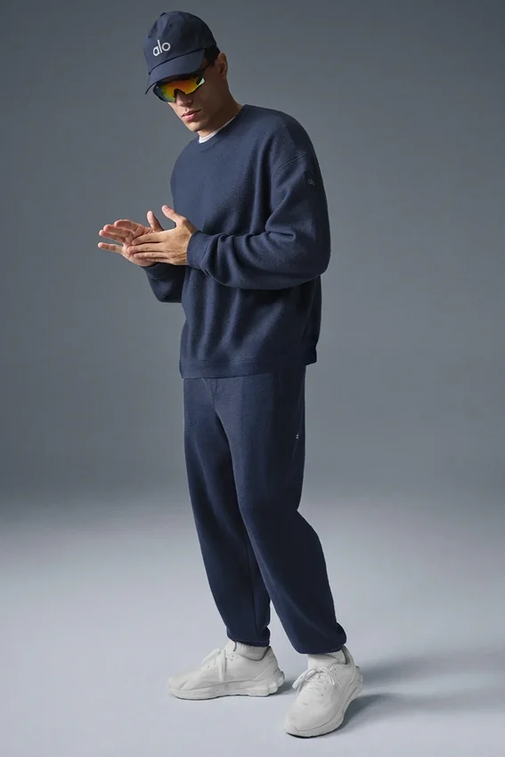 Triumph Restore Bisiklet Yaka Sweatshirt - Lacivert