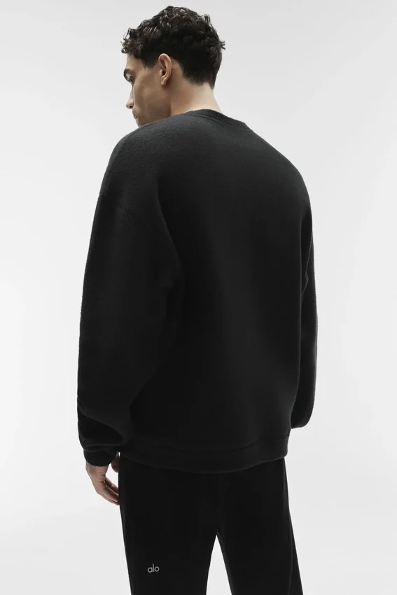 Triumph Restore Bisiklet Yaka Sweatshirt - Siyah