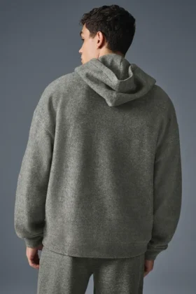Triumph Restore Kapüşonlu Sweatshirt – Gri Üçlü Karışım