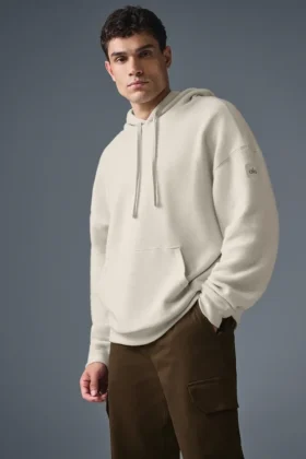 Triumph Restore Kapüşonlu Sweatshirt - Kemik Rengi