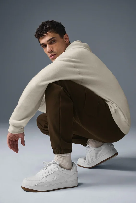 Triumph Restore Kapüşonlu Sweatshirt - Kemik Rengi