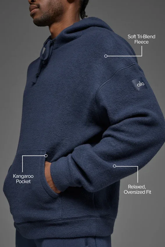 Triumph Restore Kapüşonlu Sweatshirt - Lacivert