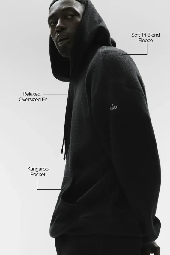 Triumph Restore Kapüşonlu Sweatshirt - Siyah