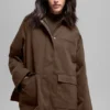 Twill Barn Ceket - Espresso