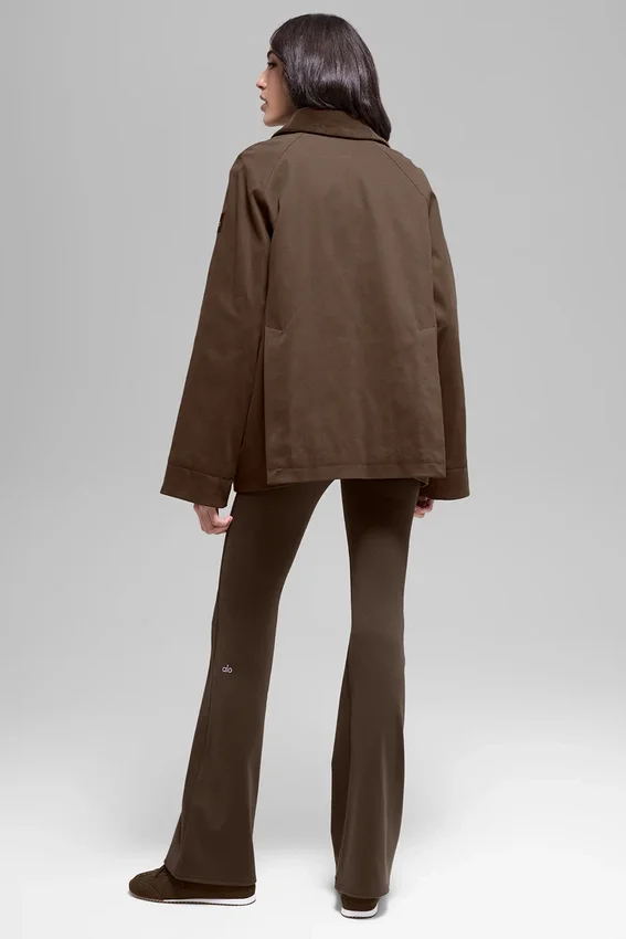 Twill Barn Ceket - Espresso