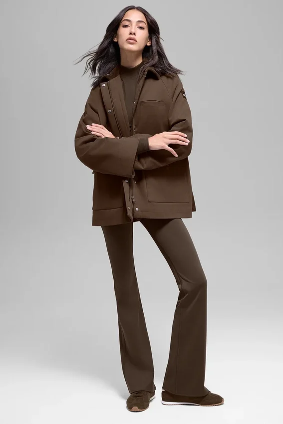 Twill Barn Ceket - Espresso