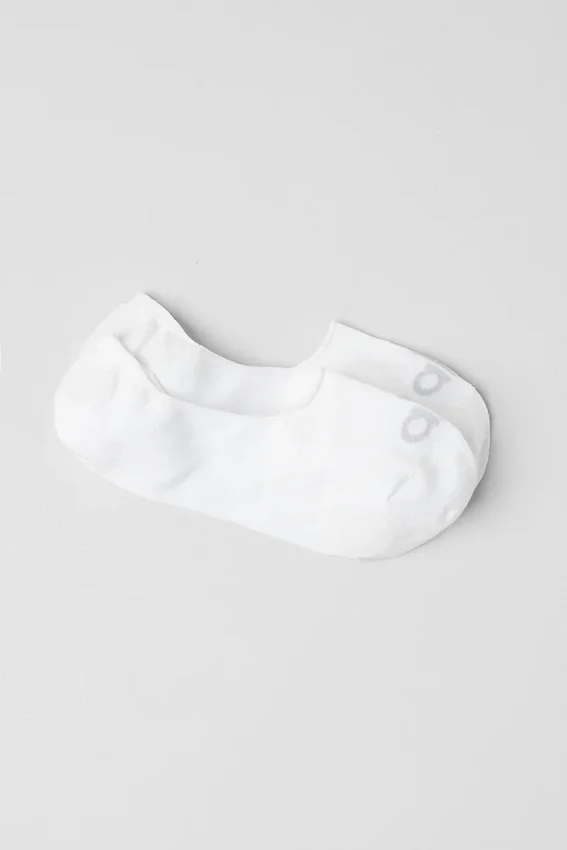 Unisex Gizli Çoraplar - Beyaz/Güvercin Grisi
