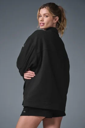 Unisex One Up Ceket – Siyah