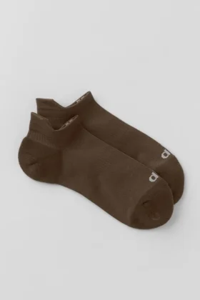 Unisex Performanslı Tırnaklı Çoraplar - Espresso