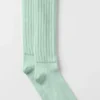 Unisex Scrunch Çorap - Nane Yeşili