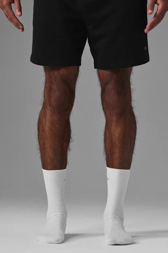 Unisex Yarım Bilekli Sade Çorap - Beyaz