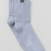 Unisex Yarım Bilekli Scrunch Çorap - Winter Frost