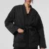 Urbanite Wrap Puffer - Siyah