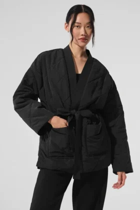 Urbanite Wrap Puffer - Siyah