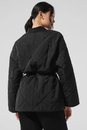 Urbanite Wrap Puffer – Siyah