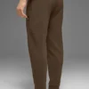 Waffle Lounge Jogger - Espresso