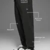 Waffle Lounge Jogger - Siyah