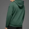 Waffle Lounge Kapüşonlu Sweatshirt - Clover Green