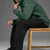 Waffle Lounge Kapüşonlu Sweatshirt - Clover Green