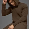 Waffle Lounge Kapüşonlu Sweatshirt - Espresso