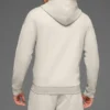 Waffle Lounge Kapüşonlu Sweatshirt - Kemik Rengi