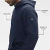 Waffle Lounge Kapüşonlu Sweatshirt - Lacivert