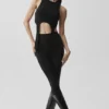 Wellness Rib Flaunt Tank - Siyah