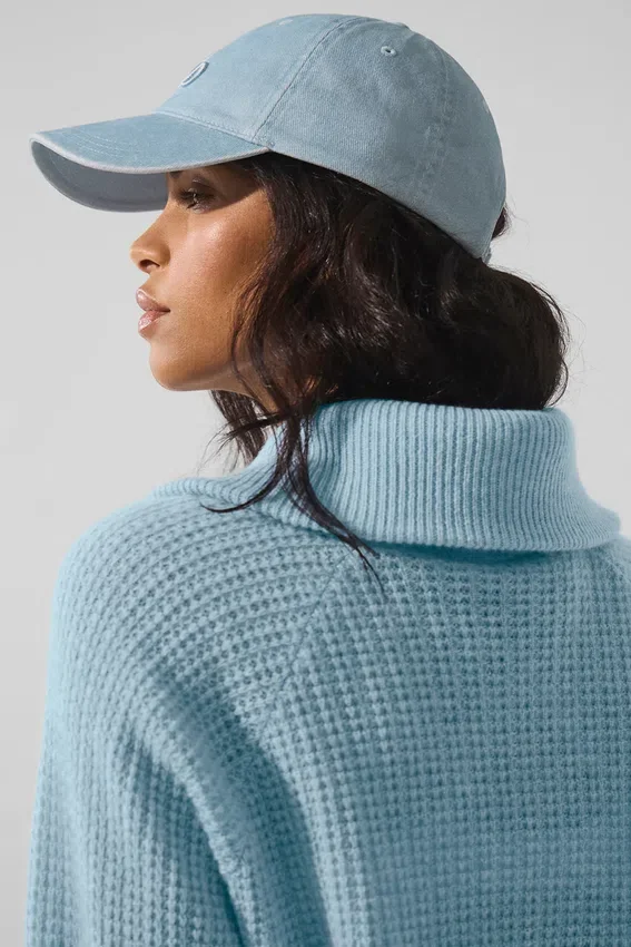 Yıkanmış Off-Duty Şapka - Açık Denim