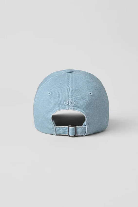 Yıkanmış Off-Duty Şapka - Açık Denim