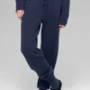 Yün Kaşmir High-Waist New Class Jogger - Lacivert