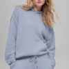 Yün Kaşmir New Class Kapüşonlu Sweatshirt - Winter Frost