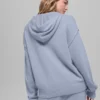 Yün Kaşmir New Class Kapüşonlu Sweatshirt - Winter Frost