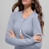 Yün Kaşmir New Class Kısa Hırka - Kış Donu